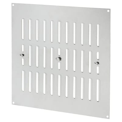 Altro Hit & Miss Vent - 242 x 242mm - Satin Chrome