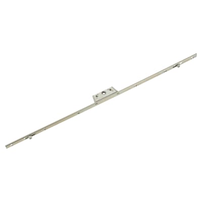 Avocet Slim U-Rail Offset Espagnolette uPVC Window Lock - 600mm Length - 20mm Backset - 6mm Cam
