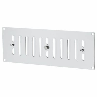 Touchpoint Hit & Miss Vent - 242 x 89mm - Satin Aluminium