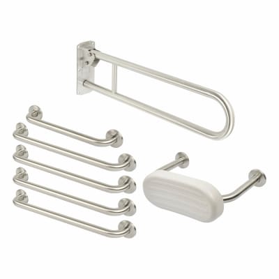 Fitzroy of London Rail Only Low Level Doc M Pack - Satin Stainless Steel