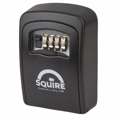 Squire Combi Key Safe - 125 x 85 x 35mm - Black