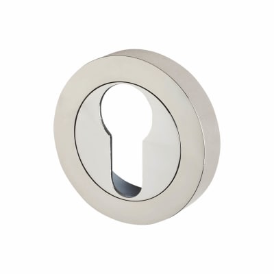 Touchpoint Escutcheon - 50mm Diameter - Euro - Polished Chrome