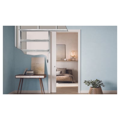 Eclisse Single Pocket Door Kit 125mm Finished Wall 826 X