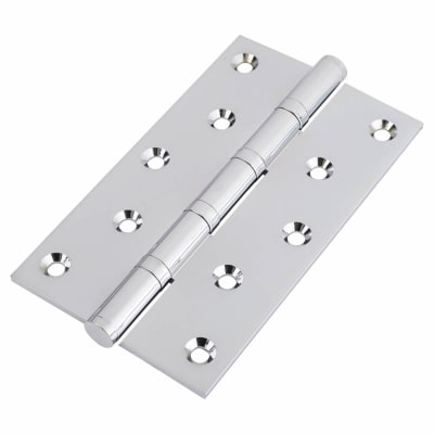 Performance Ball Bearing Hinge 152 X 89 X 4mm Polished Chrome