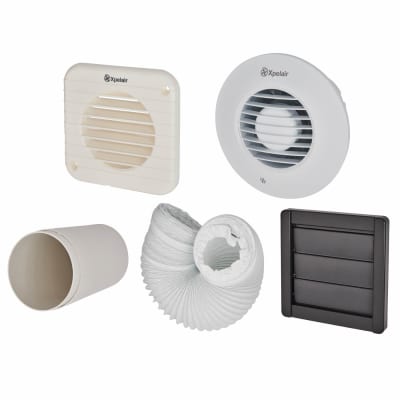 Xpelair Sssfc 4 Inch Axial Round Extractor Fan Kit With Timer