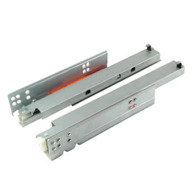 Motion Base Mounted Drawer Runner Push To Open Double
