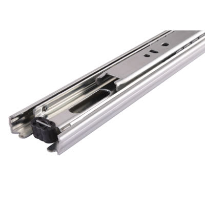 Motion 35mm Ball Bearing Drawer Runner Double Extension 25kg