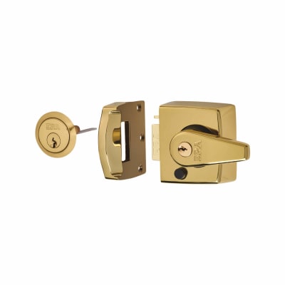 Era Double Locking Nightlatch 40mm Backset Brass