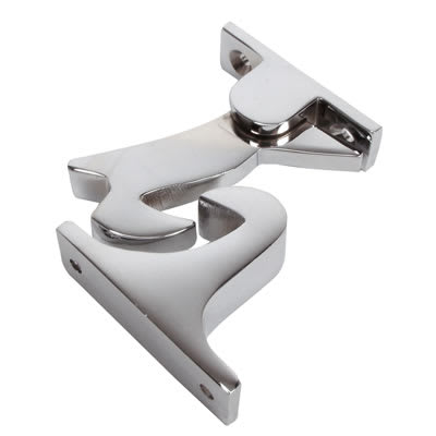 Gravity Door Holder 60mm Polished Chrome Ironmongerydirect