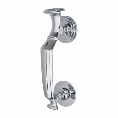 Morello Doctor Door Knocker 197mm Polished Chrome