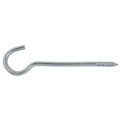 Ceiling Hooks To Screw 75mm Zinc Plated Pack 10