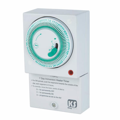 Greenbrook 7 Day Immersion Heater Timer GreenBrook T104 c 7 Day Mechanical