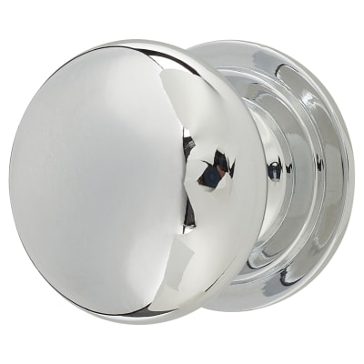 Touchpoint Victorian Turned Cabinet Knob 32mm Polished Chrome