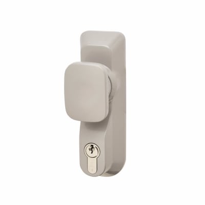BRITON 1413E//LE//SE LEVER OPERATED OUTSIDE ACCESS DEVICE SILVER /& EURO CYLINDER