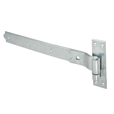 2 Pairs T-Hinges 16/" //Ring Gate Latch//6/" Brenton Padlock Bolt //Garage Bolt Black