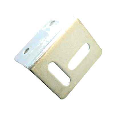 Angle Bracket Steel Screw Fixing With Vertical Slot Nickel-Plated Steel