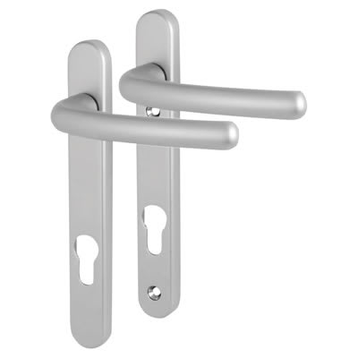 UPVC Timber door white Fab /& fix escutcheons euro cylinder cover sliding patio