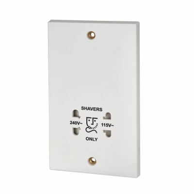 BG 115/240V Dual Voltage Shaver Socket | ElectricalDirect