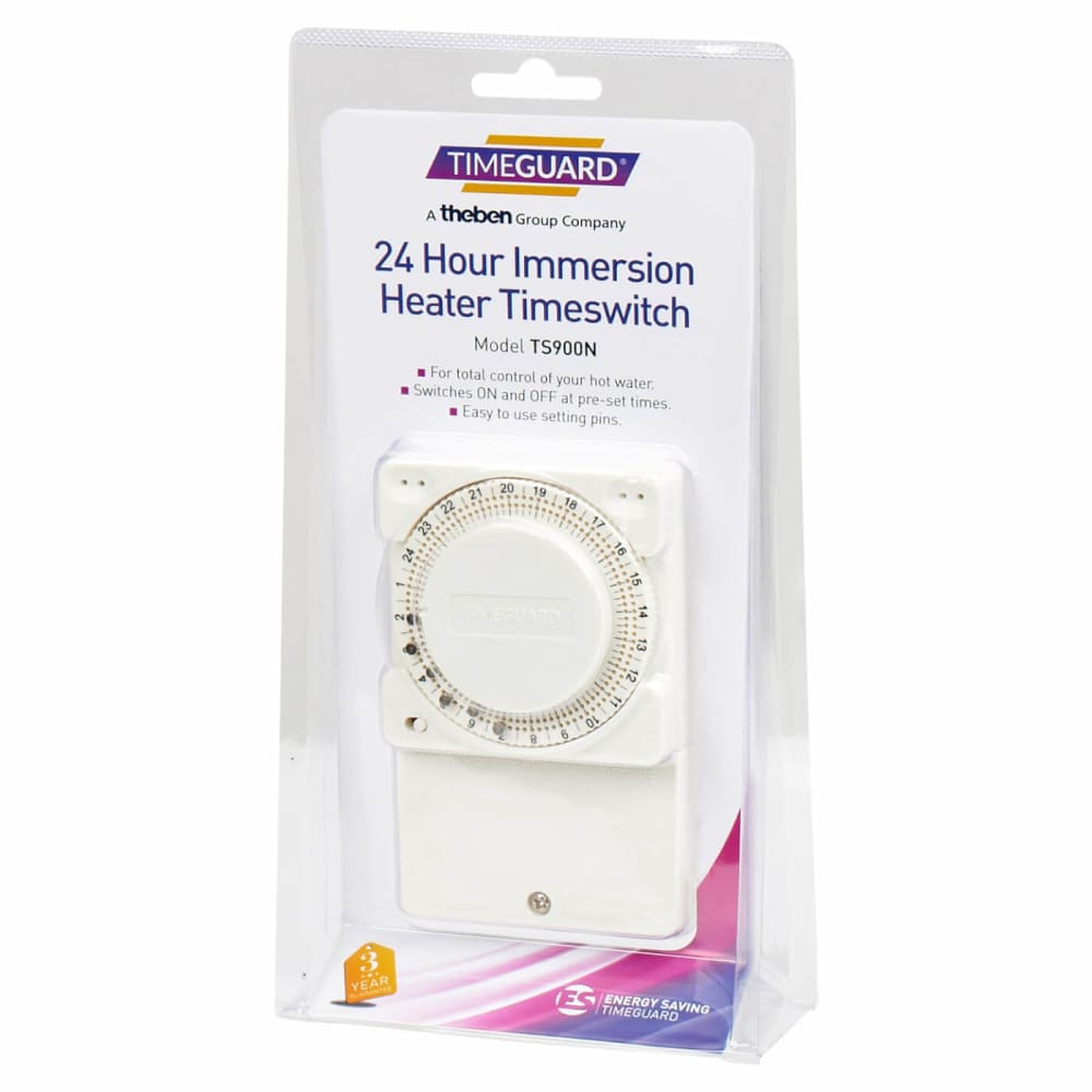 Timeguard 24 Hour Immersion Heater Timer Controller ElectricalDirect