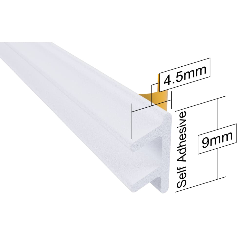 Stormguard Silent Seal - 6m Length - White