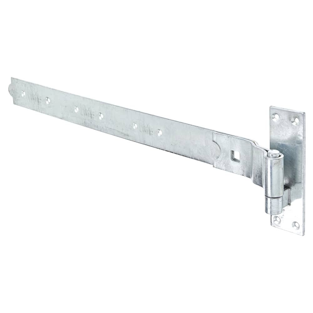 Heavy Duty Hook & Band Gate Hinge - 920 x 60mm - Galvanised - Pair