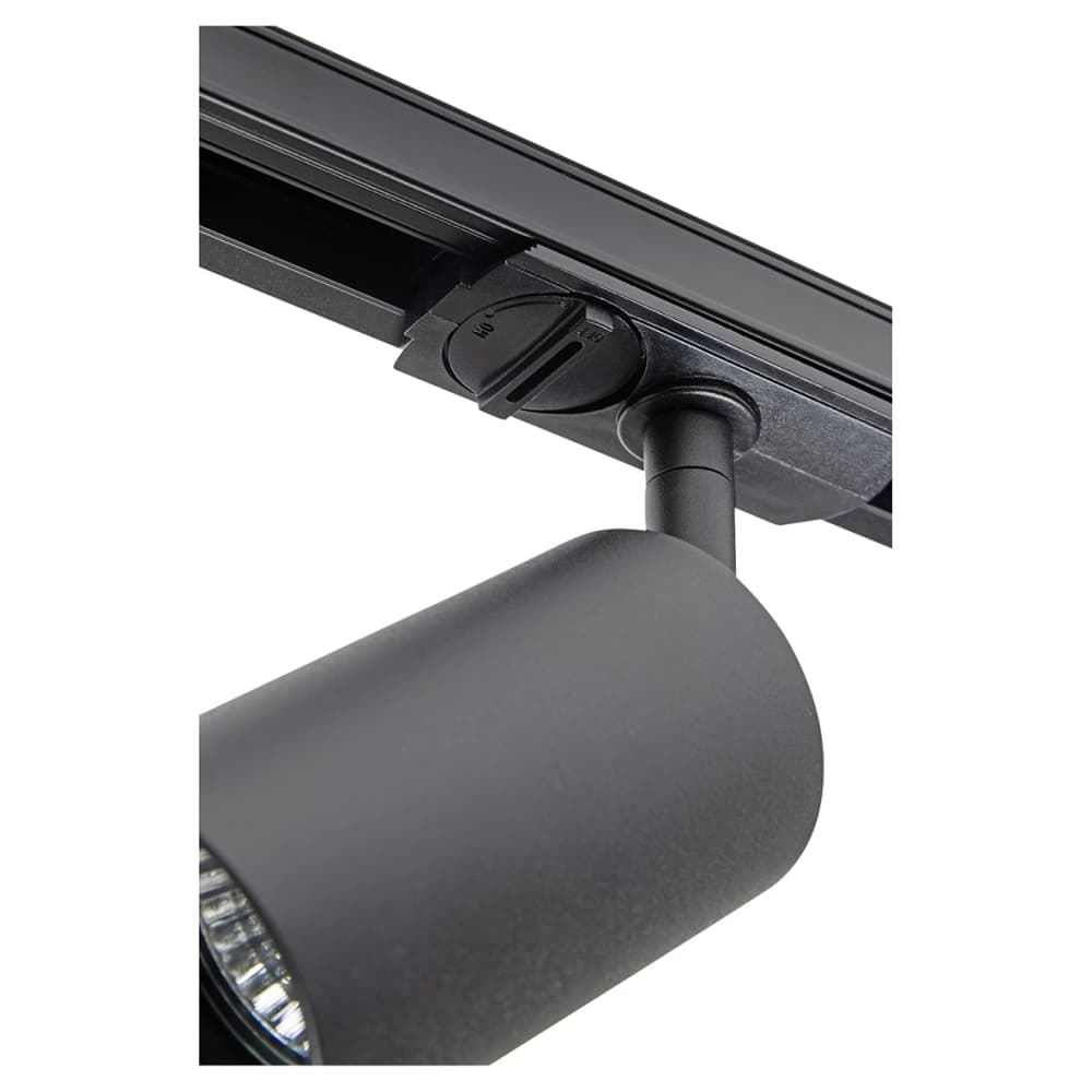 Forum Inlight Cayo GU10 3 Head Track Spotlight Kit - Black