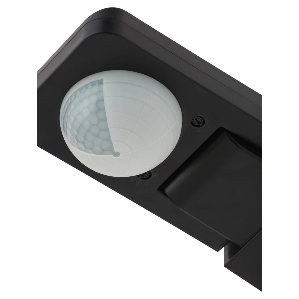 Forum Zink Napa Surface Mounted 360° Outdoor PIR Sensor - IP44 - Black