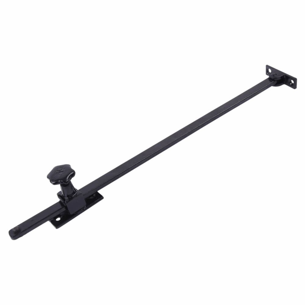 From The Anvil Sliding Casement Window Stay - 15"/381mm Length - Black
