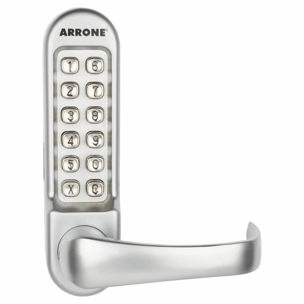 Arrone AR/D-515 Panic Access Code Lock - Matt Chrome