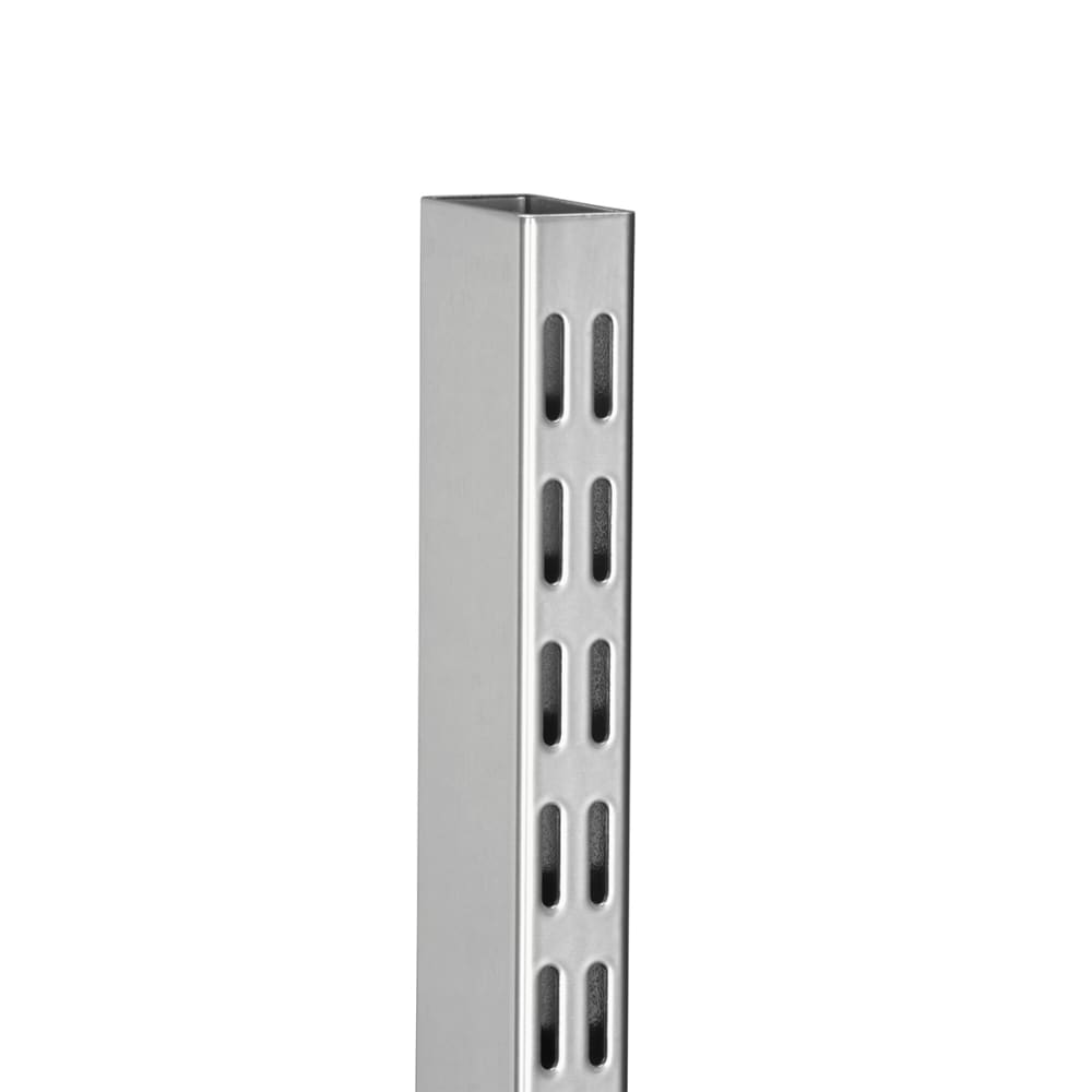 elfa Top Track System - Freestanding Upright for Stabilization Kit - 2124mm Length - Platinum