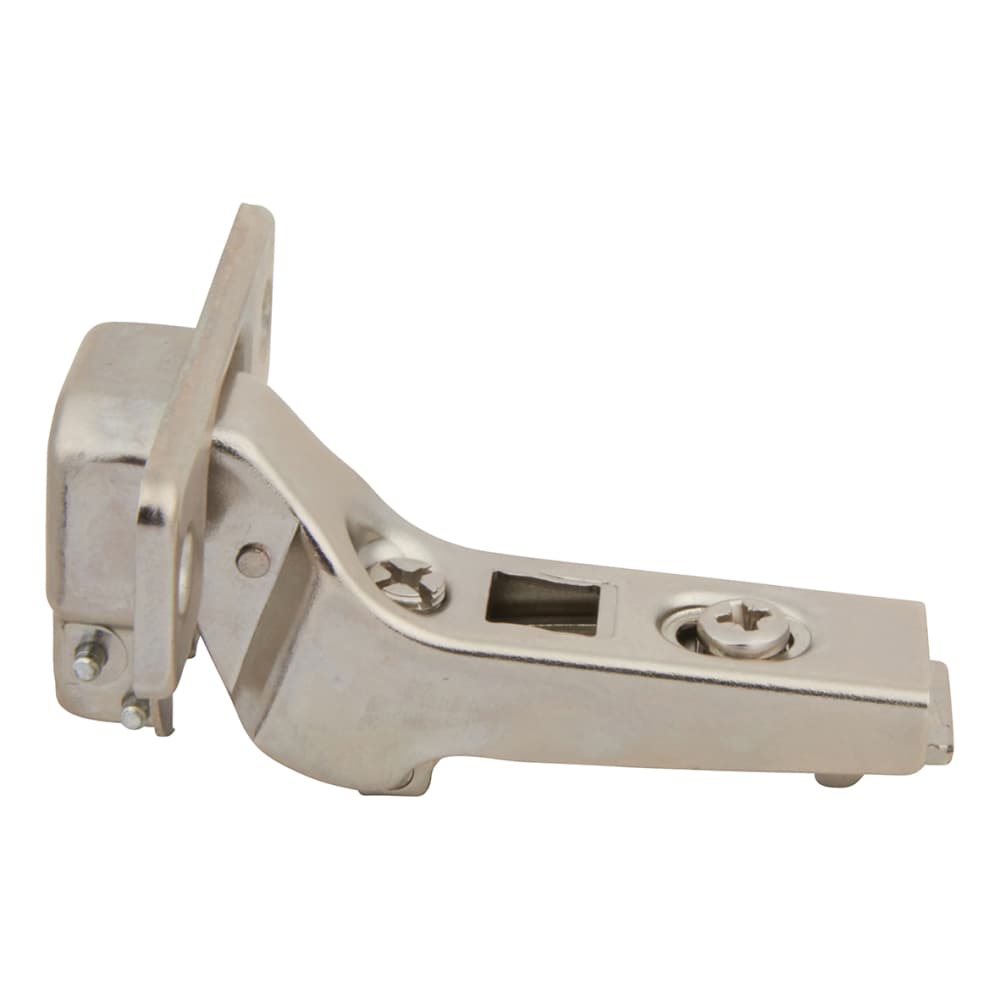 Blum CLIP Cabinet Hinge Pack with 0mm Mounting Plates - 100° - Sprung - Inset - Zinc Plated - Pair
