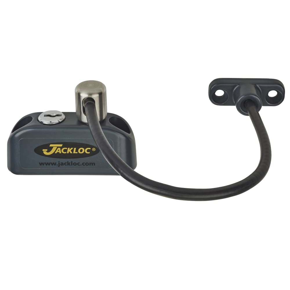 Jackloc Pro-5 Key-Locking Cable Window Restrictor - Anthracite Grey 