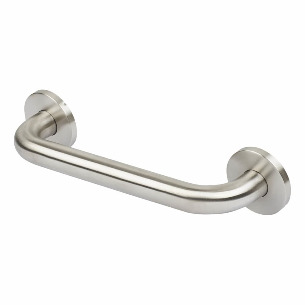 Nymas 32mm Stainless Steel Grab Rail - 300mm Length - Satin Stainless Steel