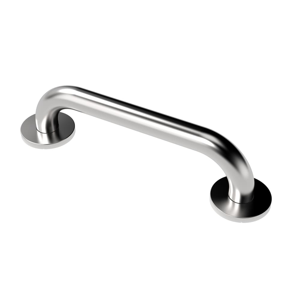 Nymas 32mm Stainless Steel Grab Rail - 300mm Length - Satin Stainless Steel