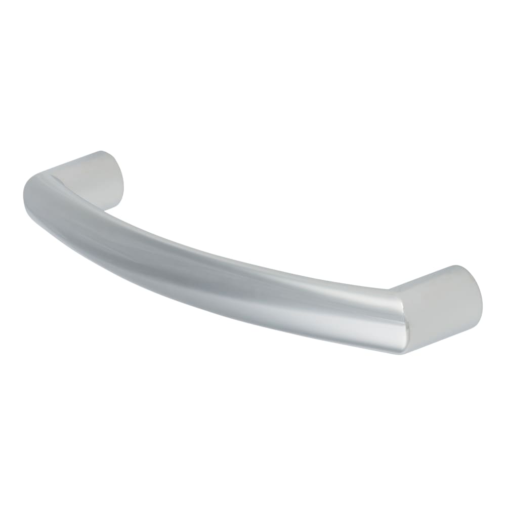 Touchpoint Carf 12mm D-Bar Cabinet Pull Handle - 96mm Centres - Polished Chrome