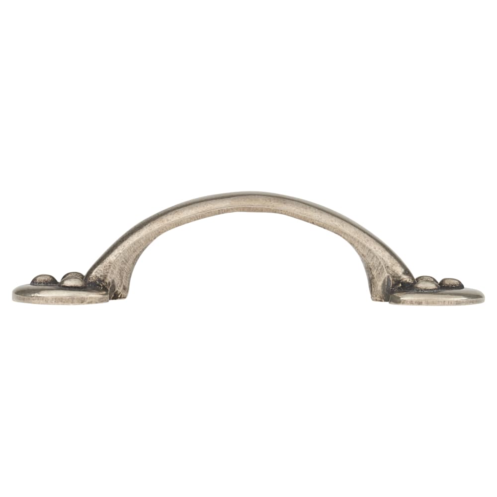 Finesse Round Edge D-Bar Cabinet Pull Handle - 96mm Centres - Pewter