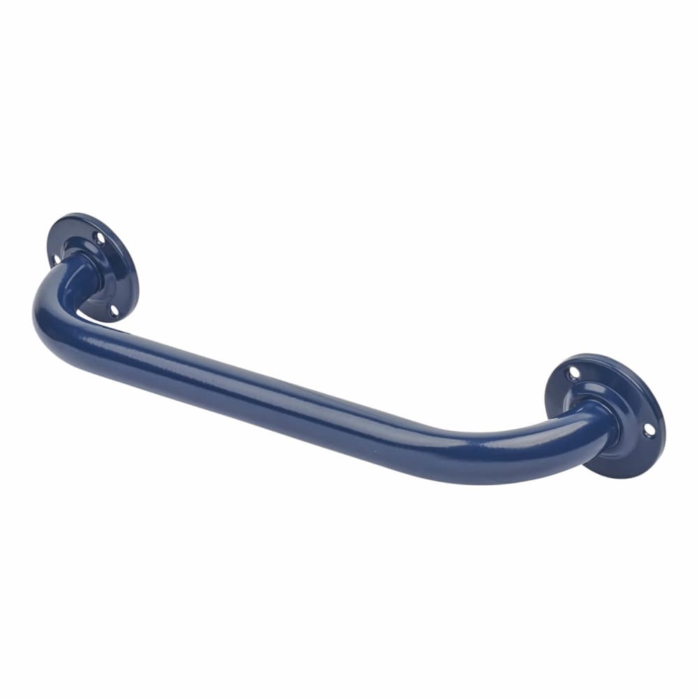 Nymas 35mm Steel Grab Rail - 460mm Length - Dark Blue