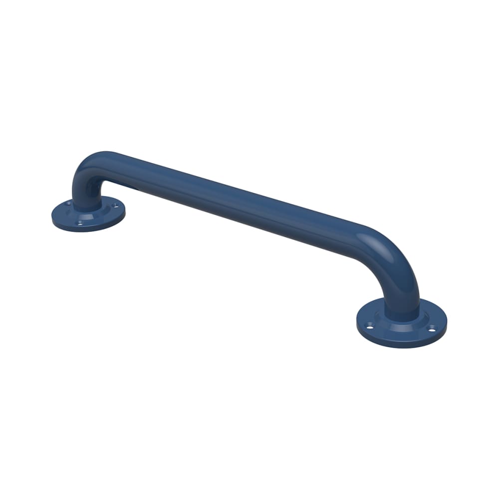 Nymas 35mm Steel Grab Rail - 460mm Length - Dark Blue