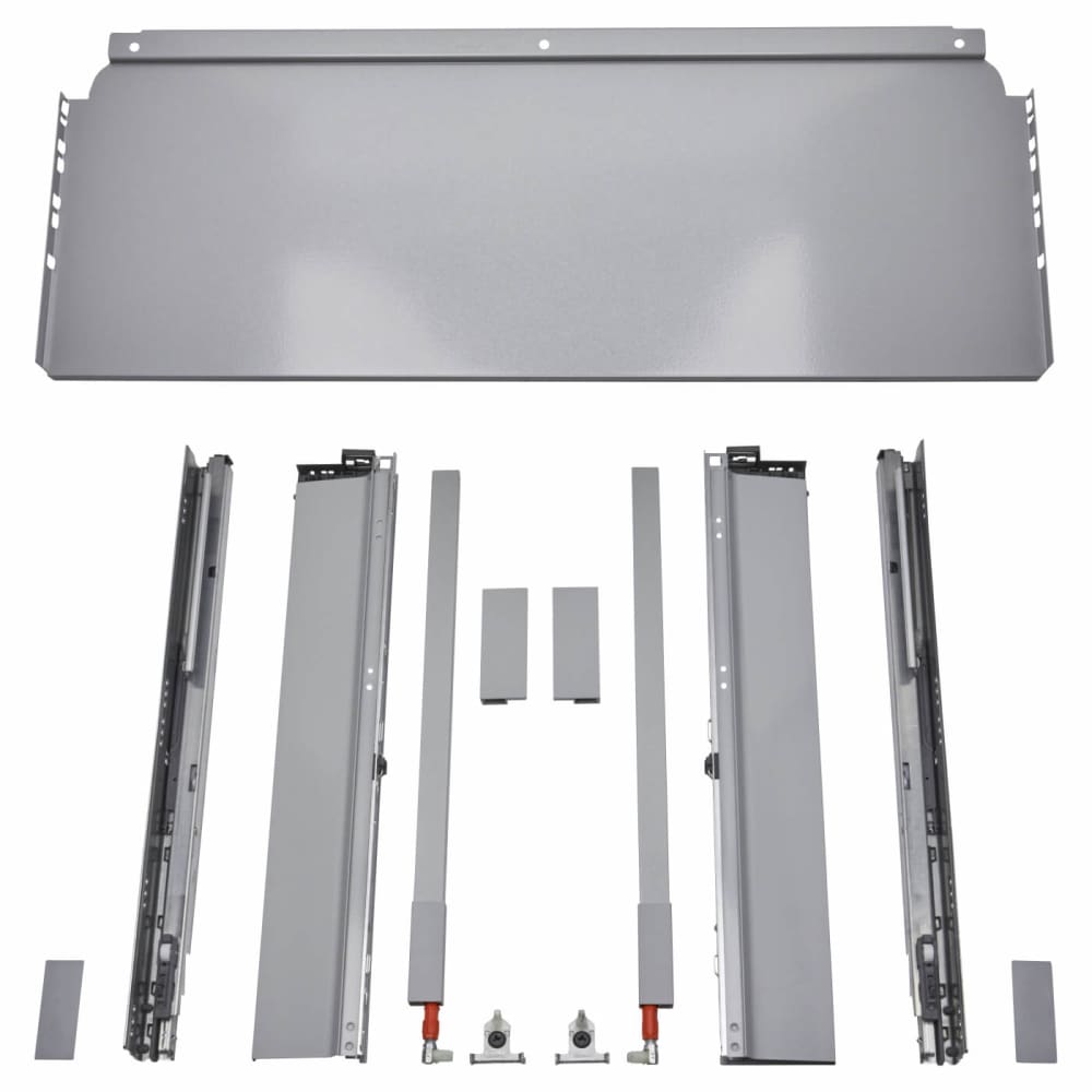 Blum TANDEMBOX ANTARO BLUMOTION Soft Close Pan Drawer - (H) 203mm x (D) 500mm x (W) 800mm - Grey
