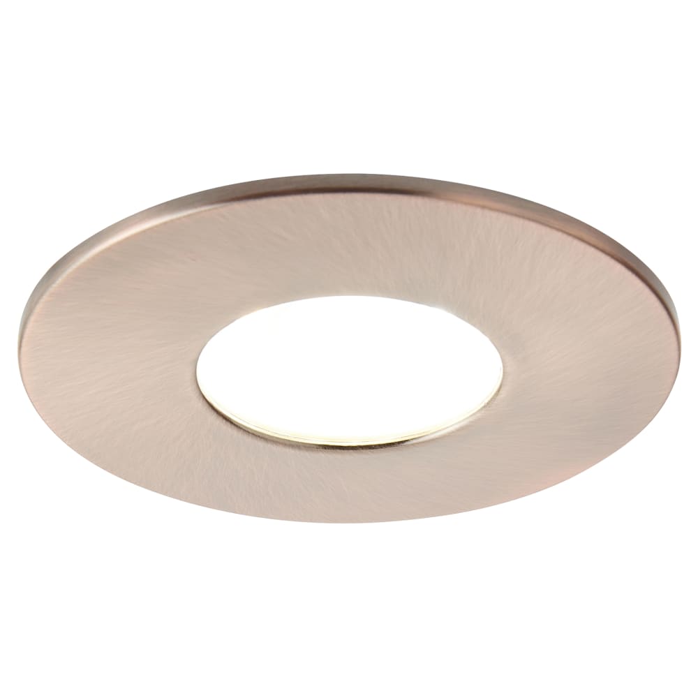 Forum Spa Rhom 8W IP65 Fire Rated LED Dimmable Fixed Downlight - 3/4/6000K CCT - Antique Copper