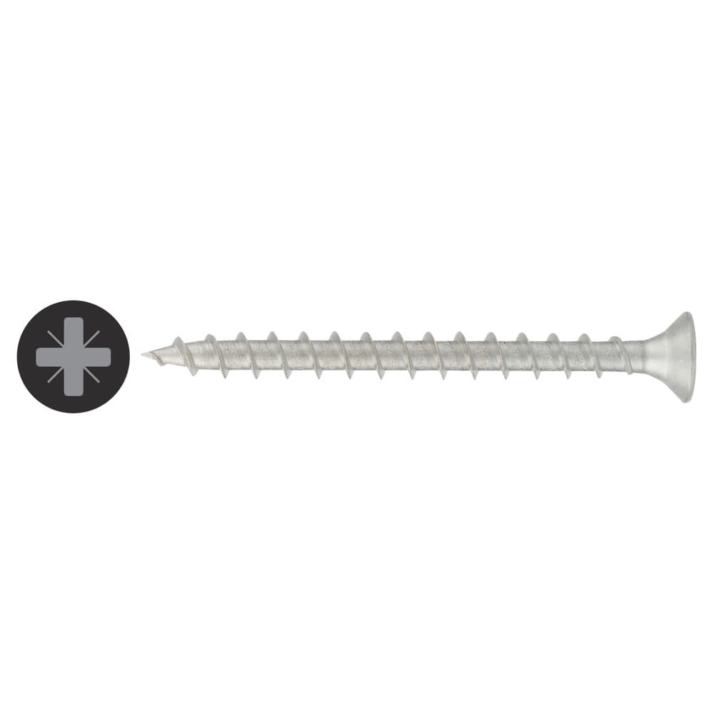 Reisser R2 Retinox Pozi Countersunk Wood Screws - 4.5 x 50mm - A2 Stainless Steel - Pack of 200