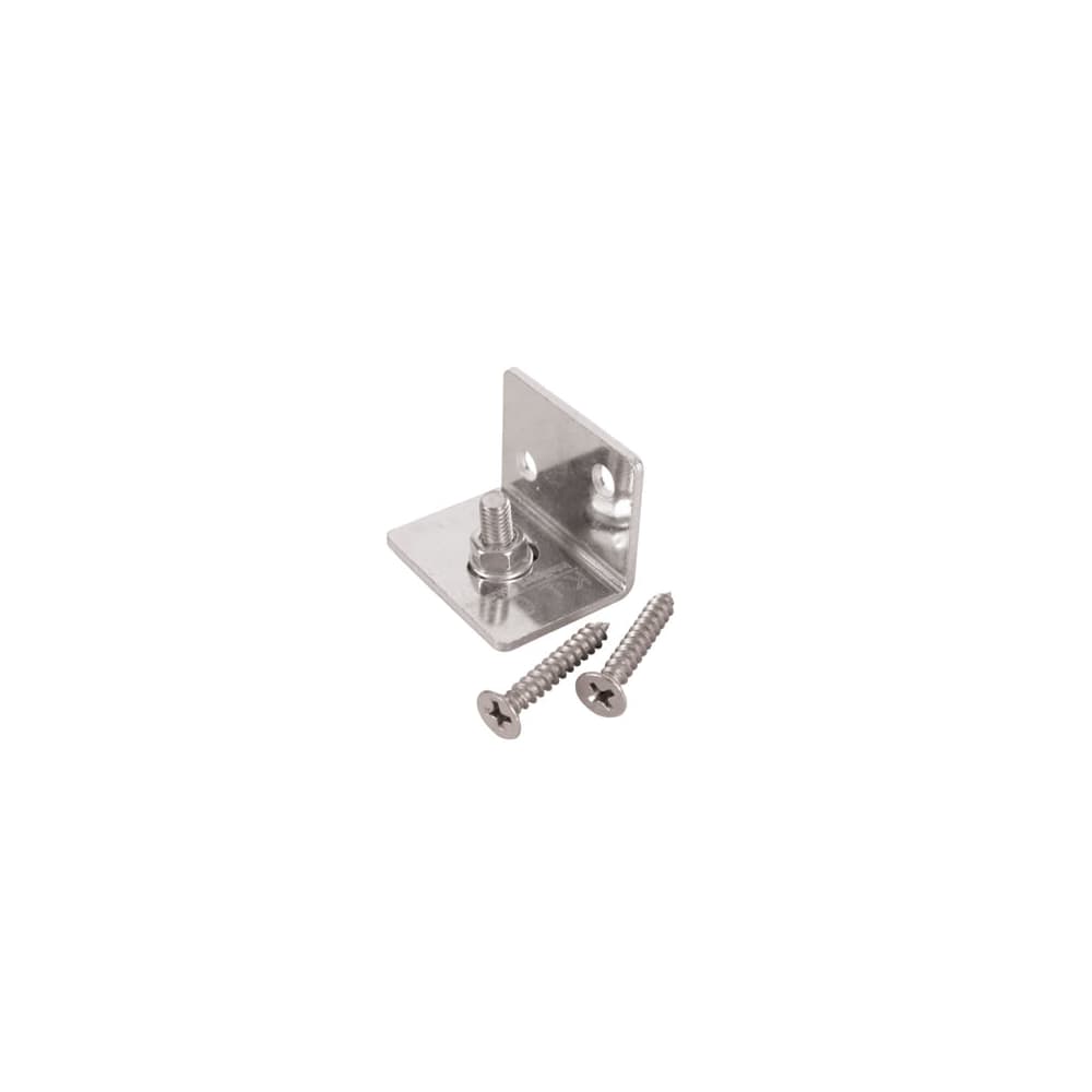 Klug Straight Sliding Door Gear Face Fix Brackets - 100kg Max Door Weight - Pack of 10