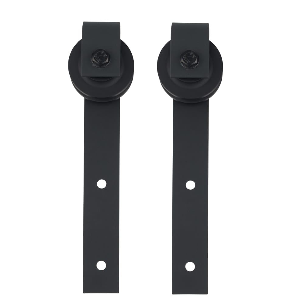 Klug Barn Strap Soft Open/Close Sliding Door Gear - 2000mm Track - 60-80kg Max Door - Black