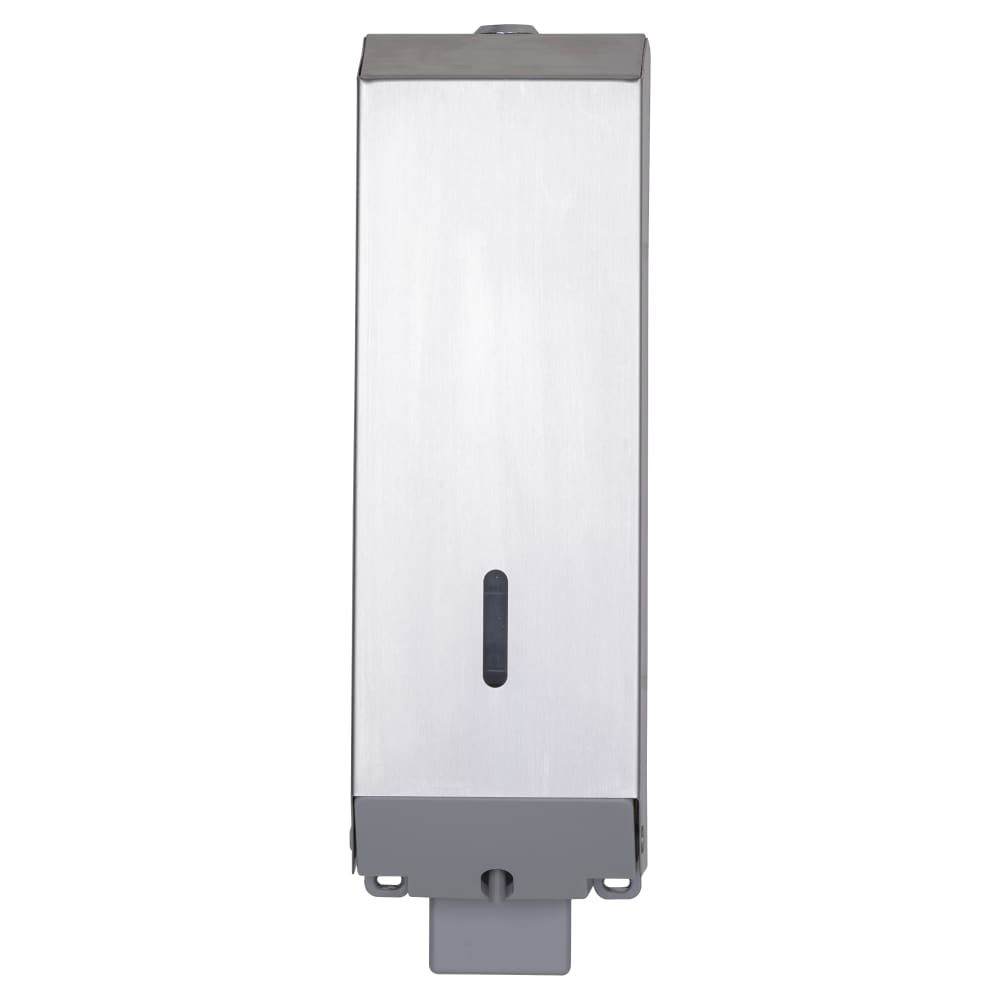 Metlex Kepler Wall Mounted Soap Dispenser - 100 x 112 x 320mm - Brushed Stainless Steel 