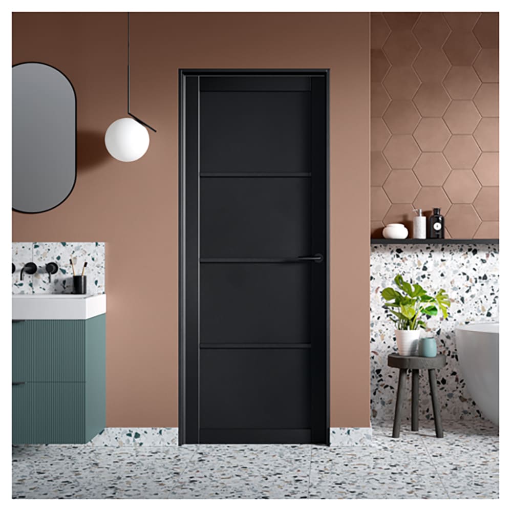 LPD Soho 4 Panel Pre-Finished Solid Internal Door - 2040 x 726 x 40mm ...