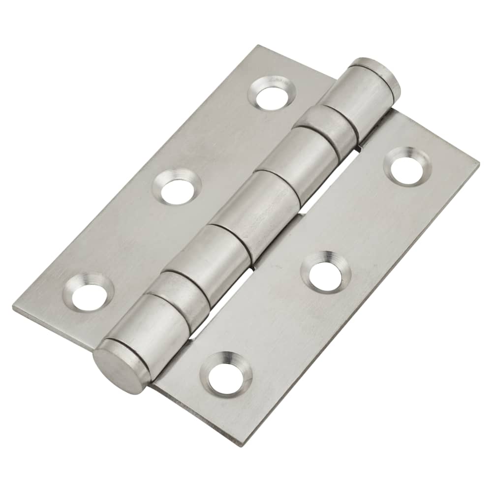 Touchpoint Eloise Bathroom Lock Door Handle on Rose Kit - Satin Chrome