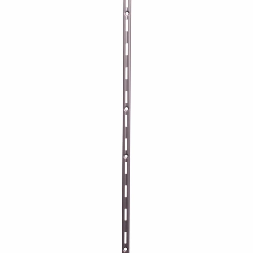 Altro Single Slot Shelf Wall Upright - 1500mm Length - Silver