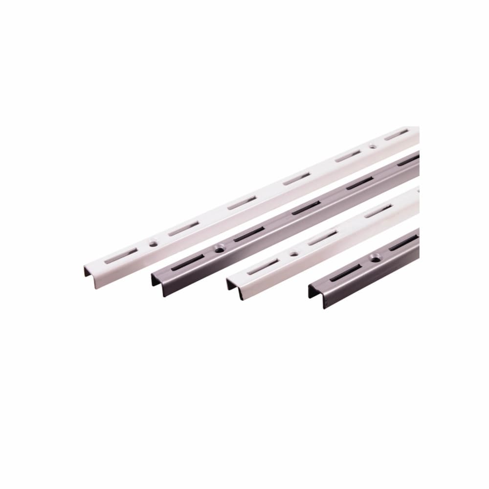 Altro Single Slot Shelf Wall Upright - 1500mm Length - Silver