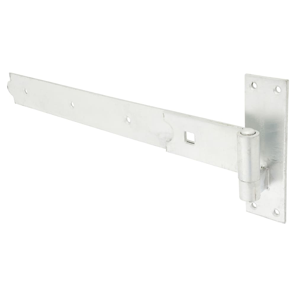 Heavy Duty Hook & Band Gate Hinge - 450 x 50mm - Galvanised - Pair