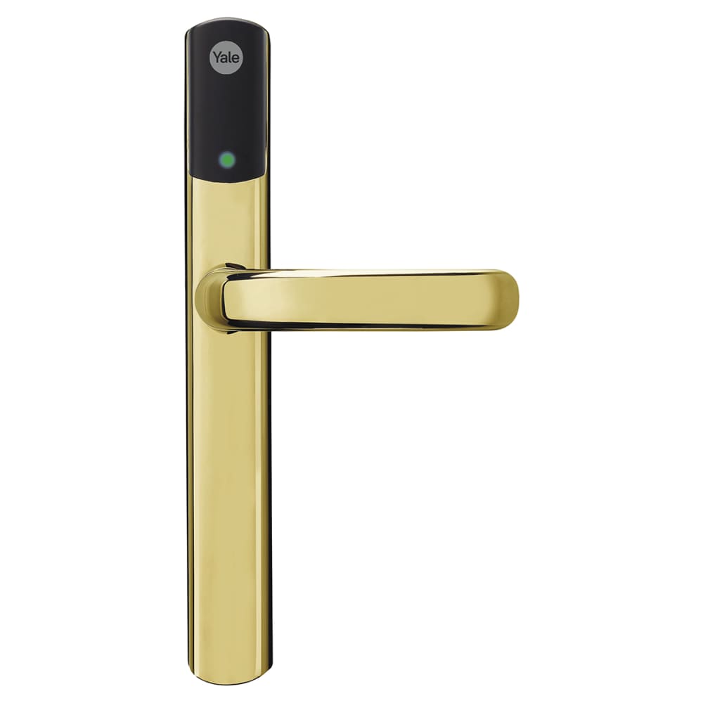 Yale Conexis L2 Electronic Multipoint Smart Lock Door Handle - Polished Brass - SD-L2000-PB